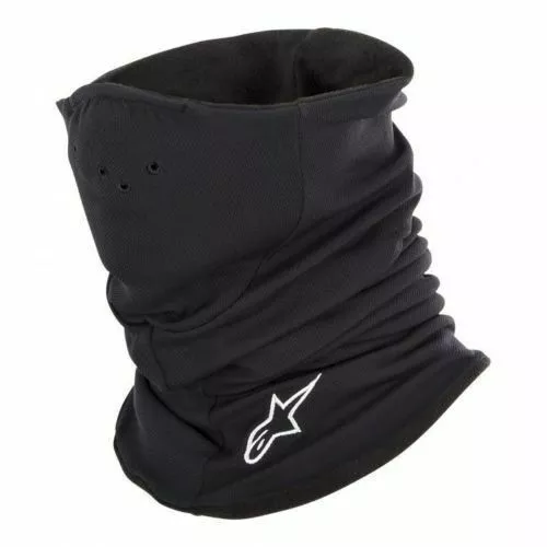 Alpinestars Tech Warmer Base layer Neck Half Face Balaclava Black Snowmobile