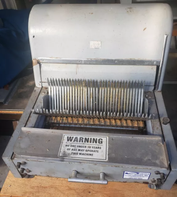 Berkel, MB COUNTERTOP BAKERY BREAD SLICER, 1/3 HP, 115V, believe 7/16 size slice