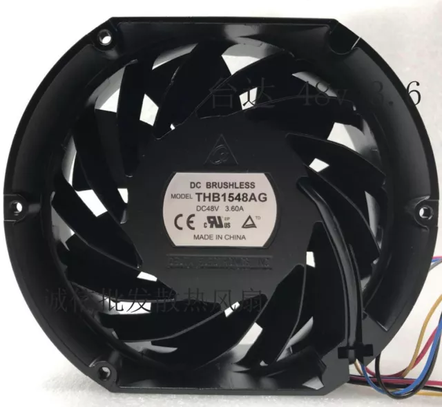 For Delta THB1548AG DC 17251 48V 3.60A Car Pressurization Cooling Fan