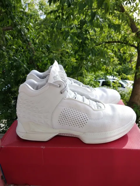 Fila Men's 11 MB Jamal Mashburn Basketball Shoes White Grey 1BM01833 High  Mavs