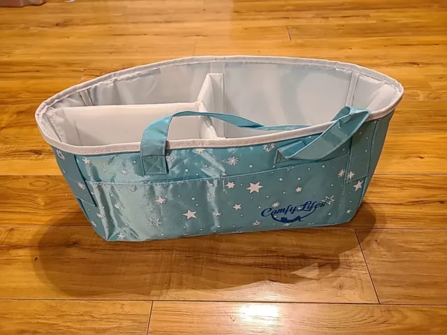 Baby Diaper Caddy Organizer & Storage Portable Nursery Holder Bag Comfy Lifes 3