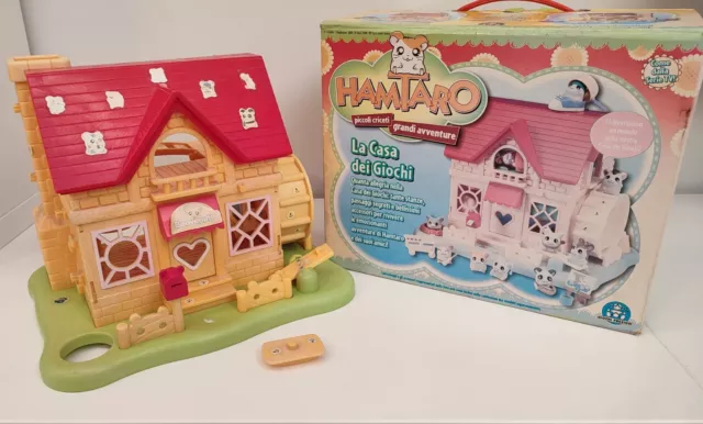 La Casa Dei Giochi Hamtaro Con Scatola Anni 2000 Vintage Giochi Preziosi