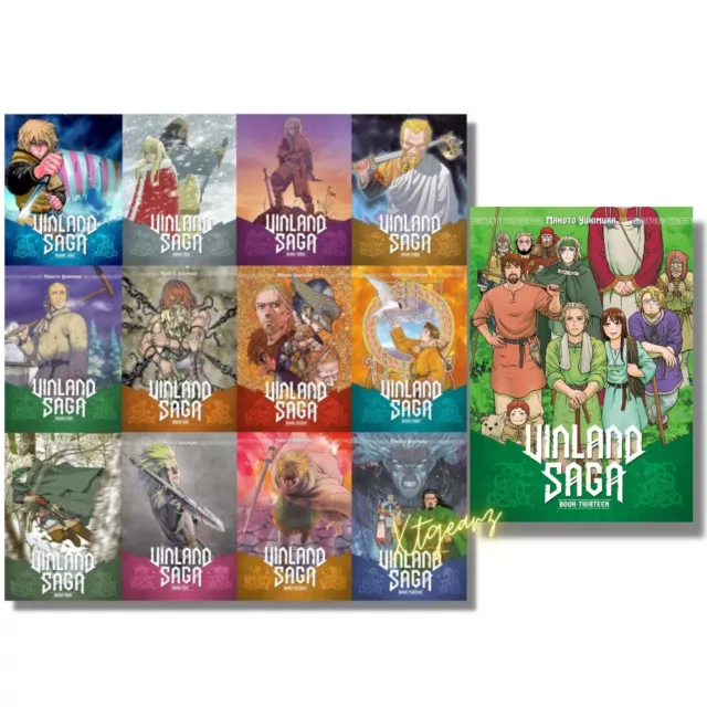 Vinland Saga Vol.1-25 Complete Set Japanese language manga Comics non  English
