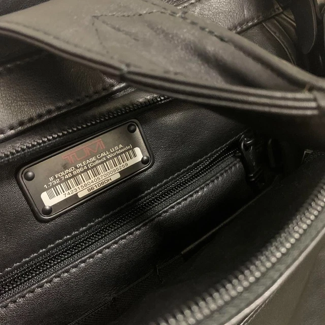 TUMI Business Bag 2WAY Shoulder Bag Alpha Organizer Portfolio 96108DH 3