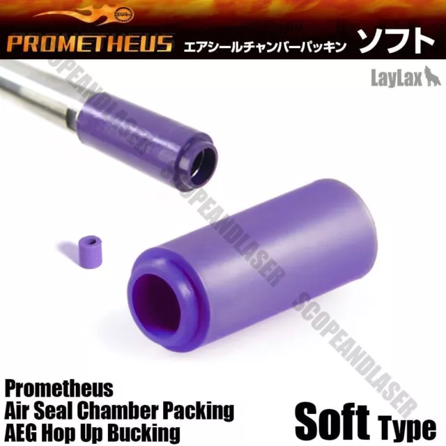 Laylax Prometheus Air Seal Chamber Hop Up (Soft, Purple, Below 400fps) Toy Japan