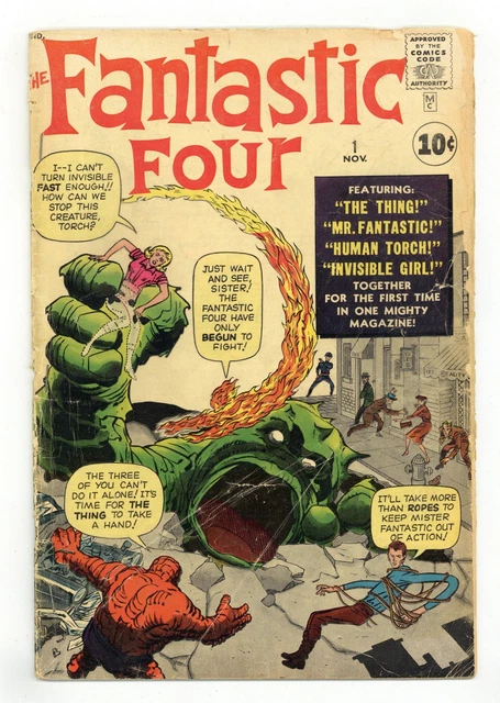 Fantastic Four #1 FR/GD 1.5 1961 1st app. Fantastic Four