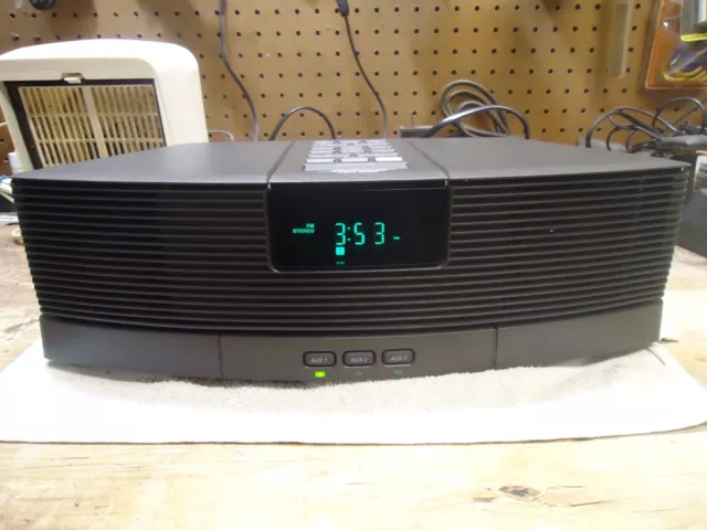 Bose Awr1G1 Wave Radio Am/Fm/Aux/ A Grade/Mint/With /Pedestal & Manual & Remote Bose Awr1G1 Wave Radio Am/Fm/Aux/ A Grade/Mint/With /Pedestal & Manual & Remote
