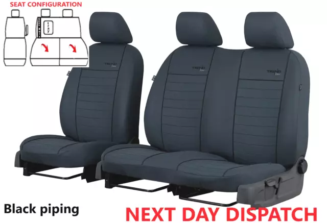 Vauxhall Vivaro 3100 Sportive 2019 - 2023 Fabric Tailored Front Seat Covers