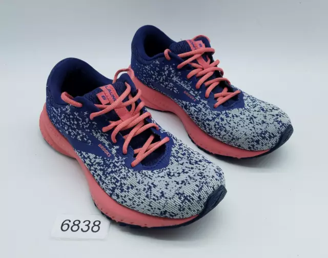 Brooks Launch 6 Women's Size 6.5 B (Medium) Running Shoes Navy Gray