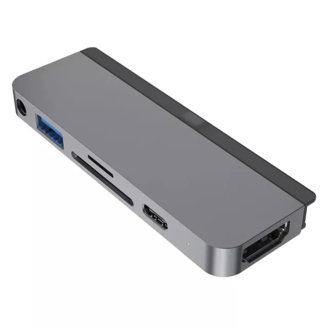 HYPER HD319B USB 3.2 Gen 1 (3.1 Gen 1) Type-C Gris