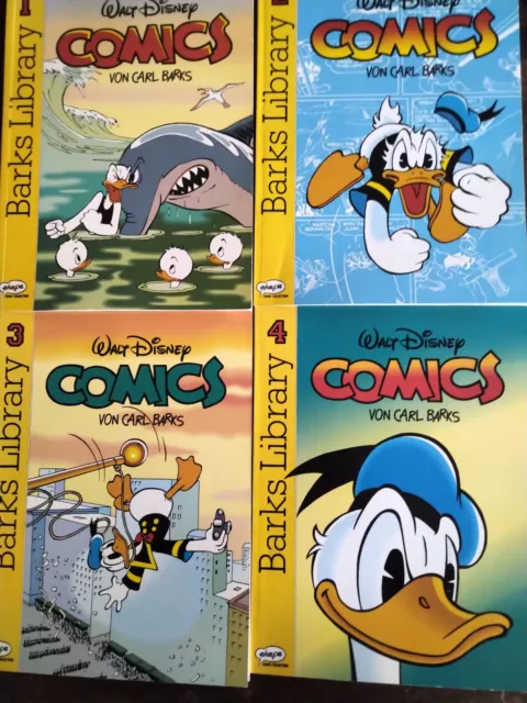 Ehapa Carl Barks Library Comics Bd. 1- 7 Walt Disneys Comics and Stories 1943-46