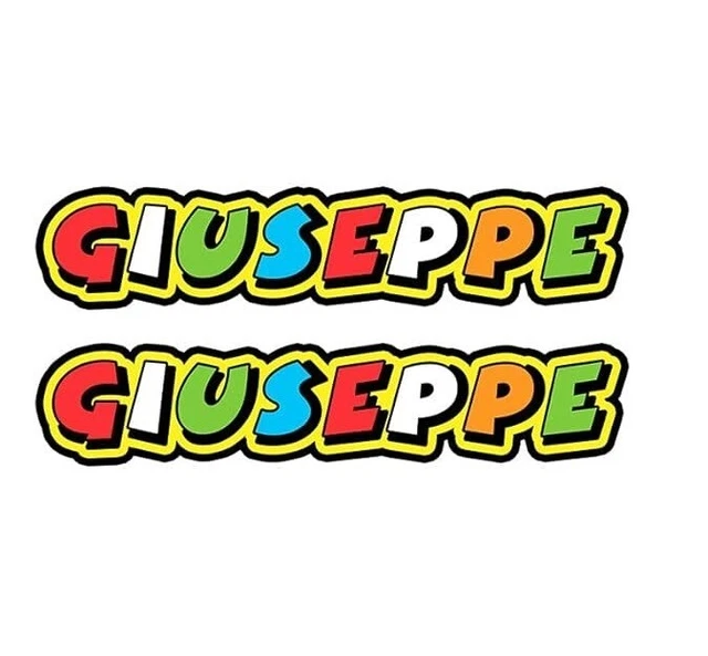 Kit Lettere Adesive Componibili 4R - Tema Valentino Rossi, Altezza 20mm - Foto 9