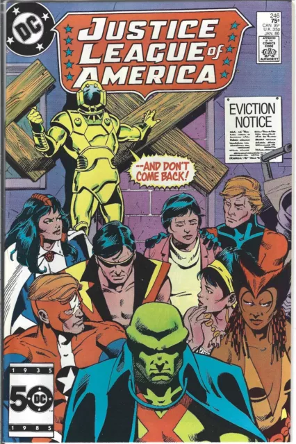 Justice League Of America #246 (Nm) High Grade Copper Age Dc Comic, Jla