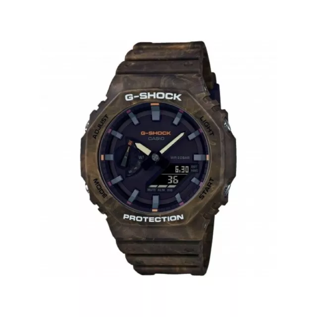 Orologio Casio Uomo Analogico Digitale G-Shock Mod. GA-2100FR-3AER Multifunzione