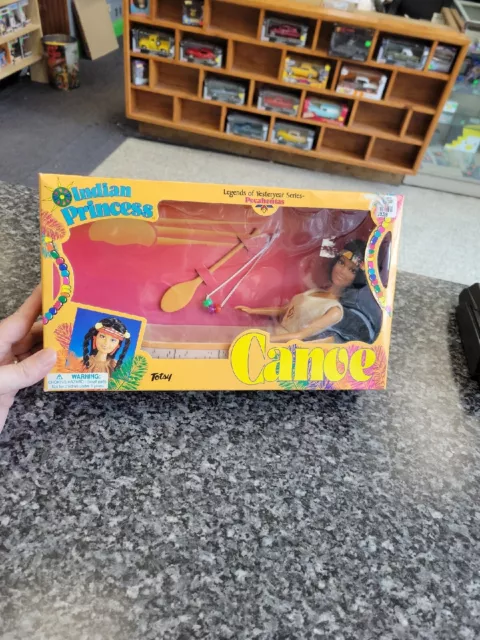 Vintage Very Rare Indian Princess Canoe Playset Toy Things Non Mint Sealed A 44 88 Picclick