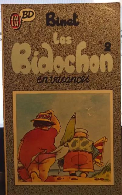 J'AI LU BD  LES BIDOCHONS 2  ,EN VACANCES de  Binet 3