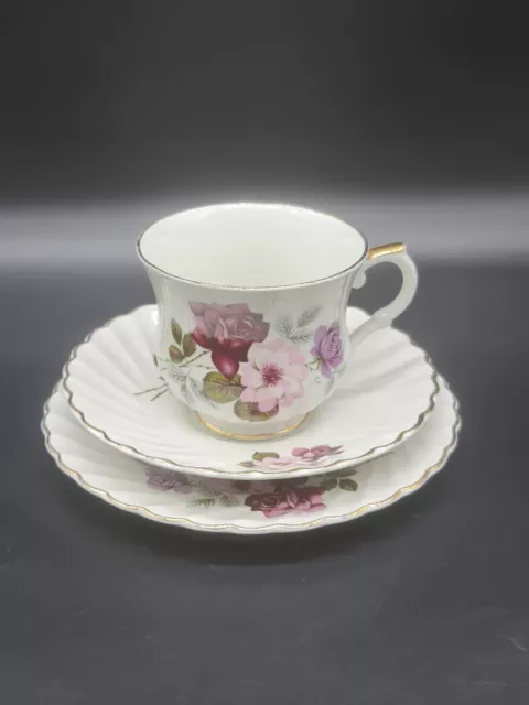 Vintage James Kent Old Foley Staffordshire Trio Cup Saucer Plate Great Condition