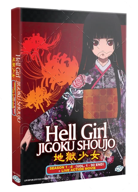 ANIME HELL GIRL Jigoku Shoujo Sea 1-4 Vol.1-90 End +Live Action