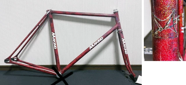 MAKINO NJS BICYCLE race piste frame rear end 120mm $934.53