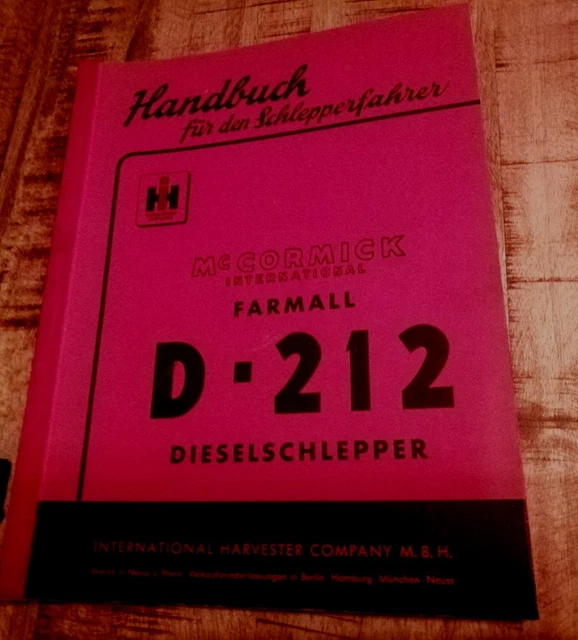 IHC Mc Cormick Farmall DLD-2 Schlepper Ersatzteilkatalog Ersatzteilliste 1955::172764 IHC Mc Cormick Farmall DLD-2 Schlepper Ersatzteilkatalog Ersatzteilliste 1955::172764
