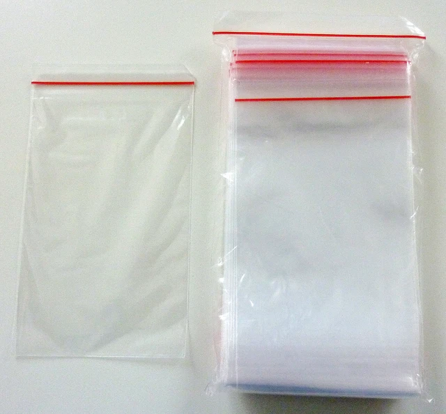 Sacchetti Portaconfetti 1000 Buste Con Zip Trasparenti 6x8 Cm