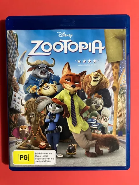 Disney Zootopia (2016, Blu-ray Disc Only) No DVD or digital copy.