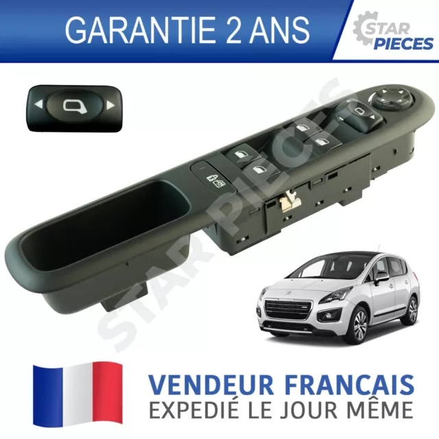 COMMANDE INTERRUPTEUR LEVE-VITRE 96351622XT ADAPTABL POUR PEUGEOT