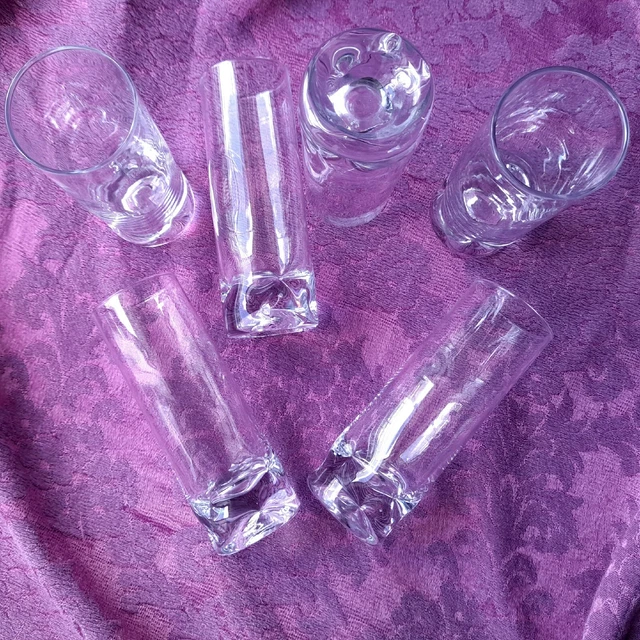 Tumbler Alti In Cristallo Vintage