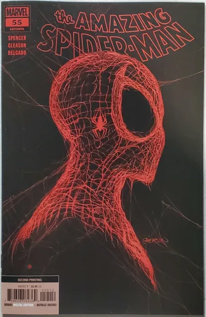 Amazing Spider-man #55 2nd Print Gleason Cover Marvel 2021