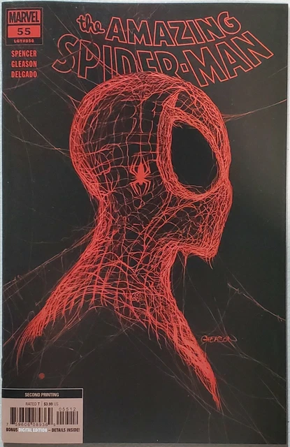 Amazing Spider-man #55 2nd Print Gleason Cover Marvel 2021
