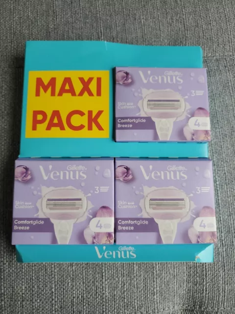 Lot de 12 lames VENUS GILLETTE Comfortglide  neuf