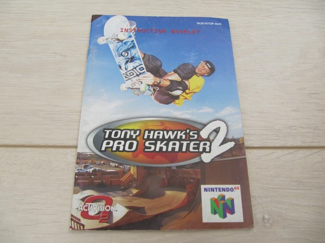 Jeu Tony Hawk's Pro Skater 3 PS2 - Version Allemande Avec Notice, état Correct
