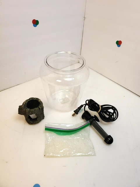 Aquarium Mini Fish Tank Plastic koller craft bl10vpet