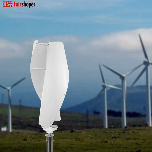 HELIX MAGLEV VERTICAL Axis Wind Power Turbine Generator Controller ...