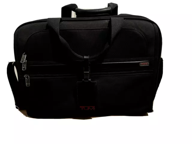 Tumi Ballistic Nylon Carry-on Travel Case Suit Commuter Bag Briefcase