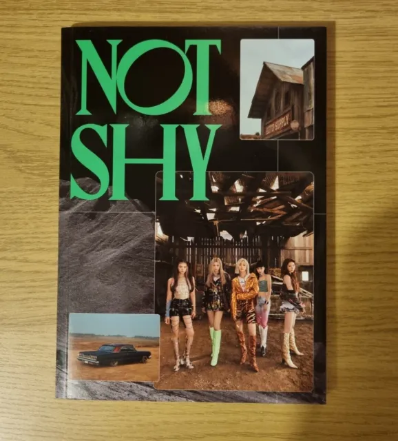 Itzy Not Shy Album Green Version Kpop Official