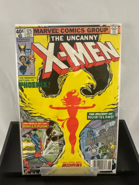 Marvel Comics Sept. 1979 The Uncanny X-Men #125 Return Of Phoenix Newsstand Ed.