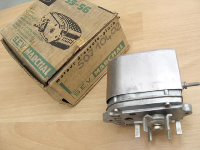 Citroën ID DS 19, moteur d'essuie-glace NEUF 6V SEV Marchal 56, 96172, ID19 DS19