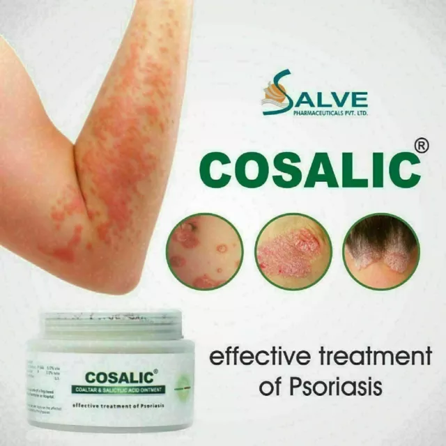 POMMADE AU GOUDRON DE HOUILLE ET À L'ACIDE SALICYLIQUE Pour LE PSORIASIS...