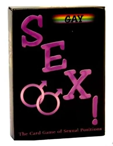 GAY SEX Cards Adult Game Men Male Birthday Couples Gift Sex Aid
