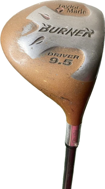 TaylorMade Burner 9.5* Driver Regular Flex Bubble Graphite Shaft RH 44.5”L