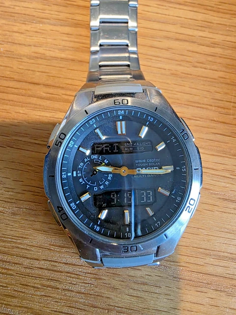 Casio Waveceptor Tough Solar Radio-Controlled Watch - Multiband 6, WVA-M640D-2AJF, Solar-Powered