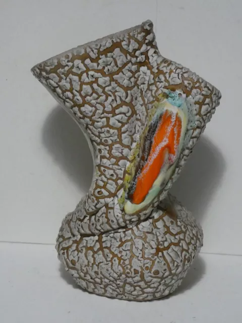 Vase Vallauris Ceramique Art Deco Art Nouveau Design Hauteur  25 Cm Non Signe