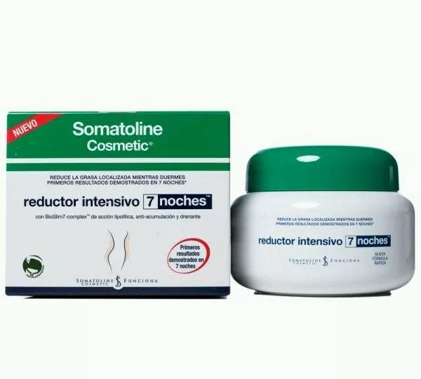 NEW SOMATOLINE NIGHT 7 SLIMMING TREATMENT INTENSIVE REDUCTOR 450gr