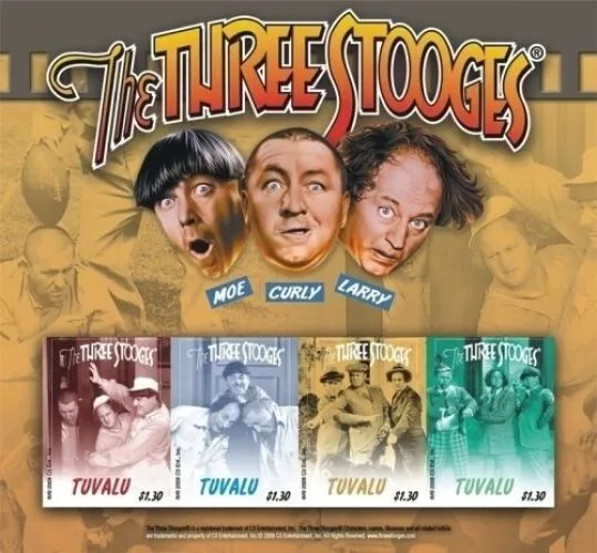 Tuvalu 2009 - The Three Stooges - Sheetlet - MNH