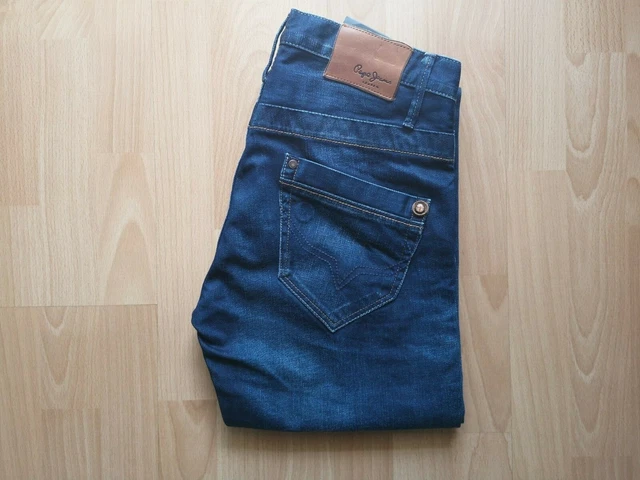 Jean Homme Pepe Jeans London Bleu Taille W29-L32 - Neuf Sans étiquettes