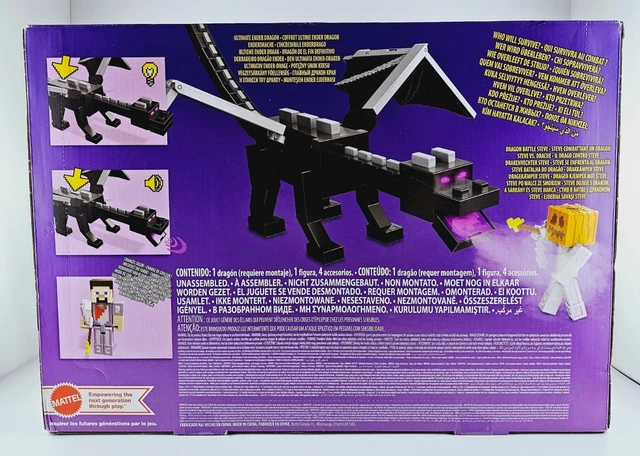 MINECRAFT ULTIMATE ENDER Dragon Figure Set Mattel Mojang*New Sealed* £ ...