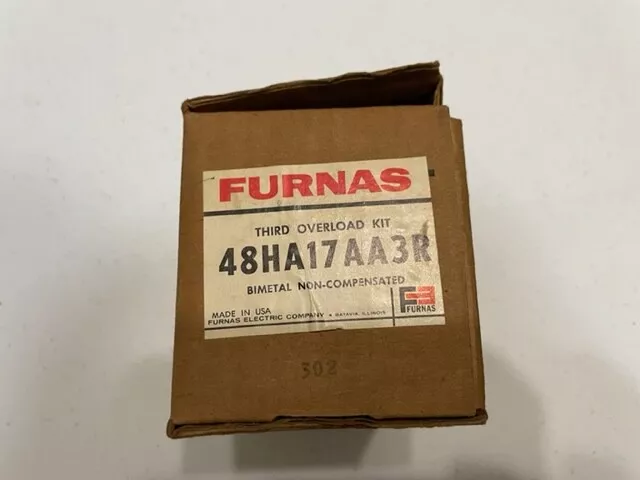 Furnas 48Ha1-7Aa3R Overload Relay Kit 600Vac New