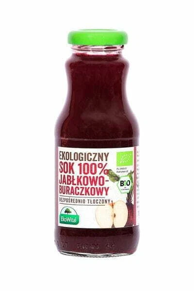 +Jus pomme et betterave 100% BIO 250 ml EkoWital