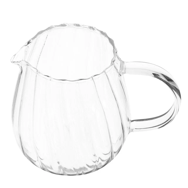 Tazza In Vetro A Forma Di Cartone Del Latte - 250 Ml, Trasparente, Per Bevande Calde E Fredde - Foto 9